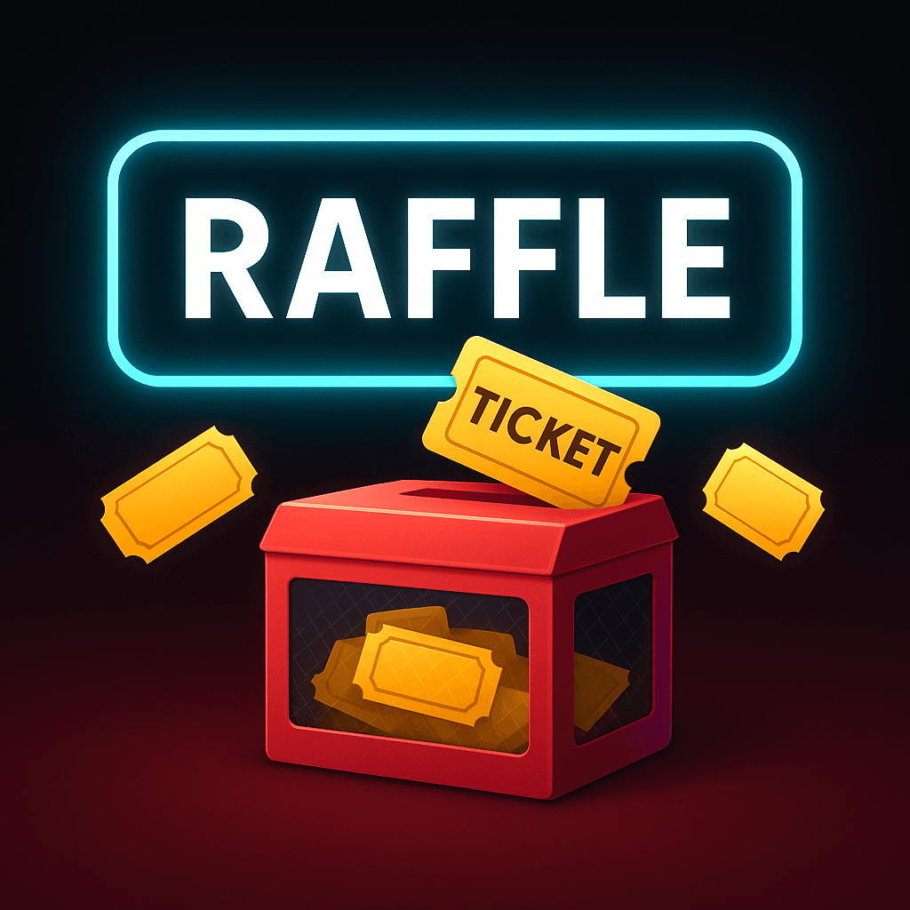 Raffle game card