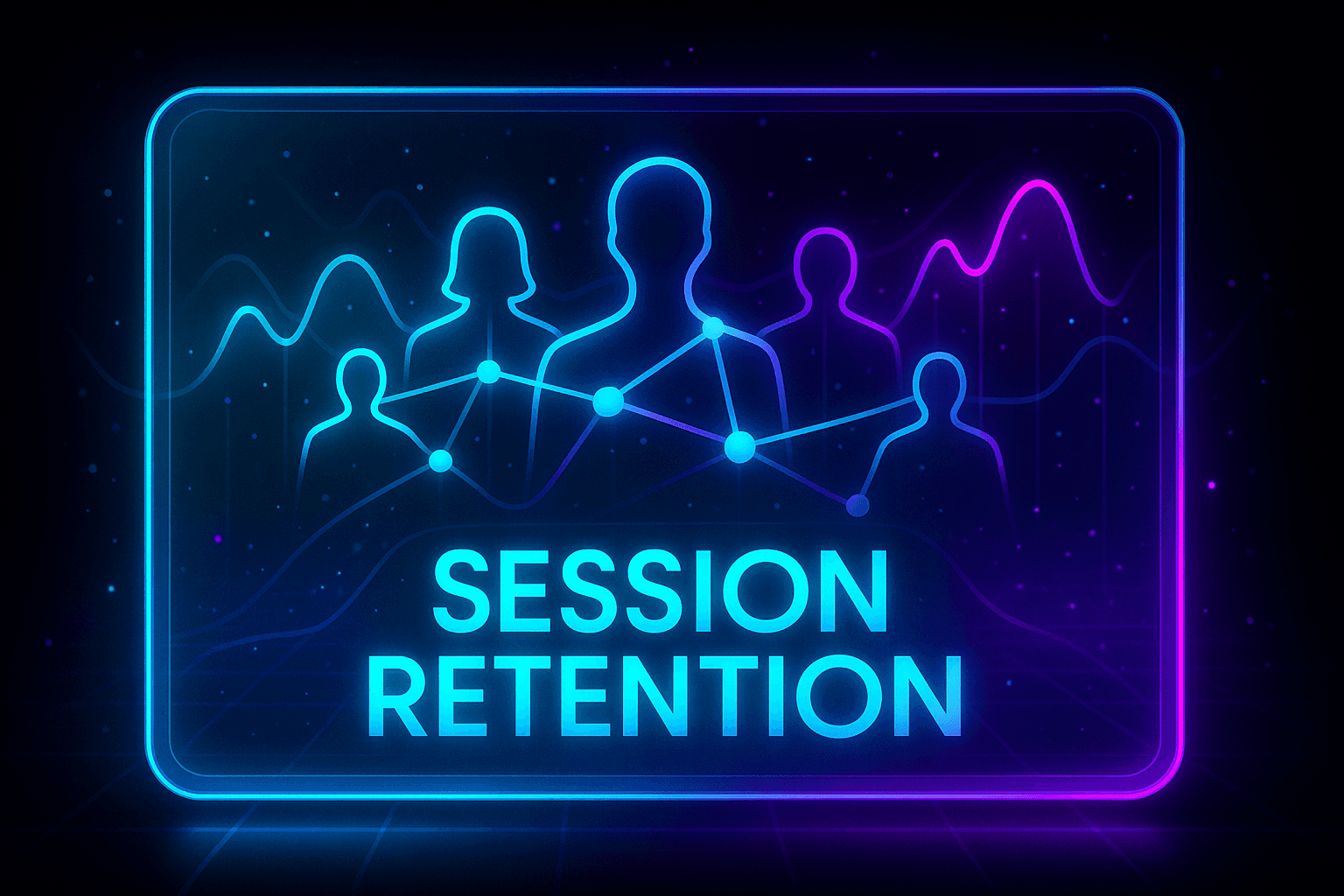Session retention visualization
